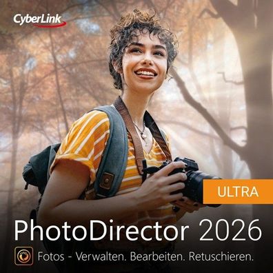 Cyberlink PhotoDirector 2026 Ultra / 1 PC / Dauerlizenz / KEY (ESD)