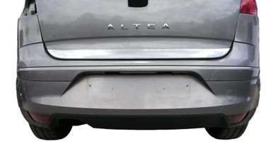 Seat Altea 5P Stoßstange hinten Heckstoßstange Stoßfänger grau LS7U