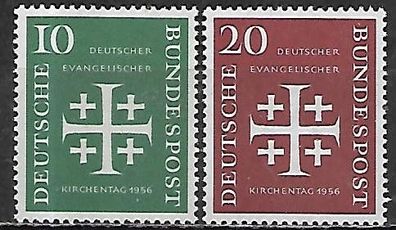 BRD postfrisch Michel-Nummer 235-236