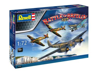 Revell Battle of Britain Set in 1:72 Bausatz 03766 Spitfire Junkers 88