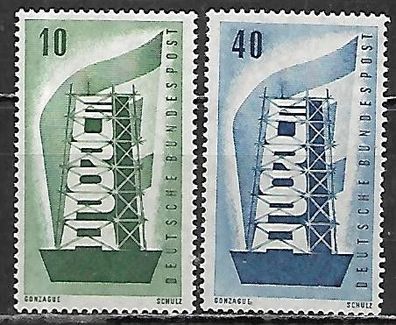 BRD postfrisch Michel-Nummer 241-242