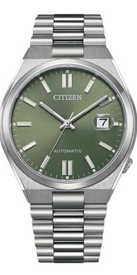 Citizen NJ0158-89Z Automatik Armbanduhr Edelstahl Peaceful Green