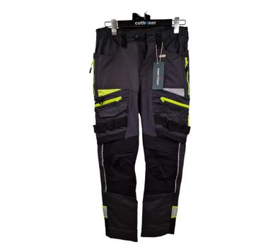 Portwest DX4 Arbeitshose Stretchhose Gr. 44 L31-33 Metallic Grau