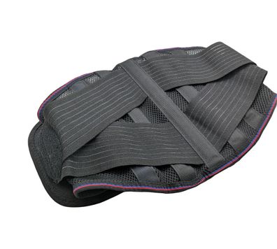 SOLES Rückenbandage Lumbosakral-Korsett Neopren verstellbar Unisex Schwarz
