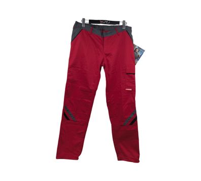 Planam Pantalon Arbeitshose rot/ardoise/schwarz Größe 42