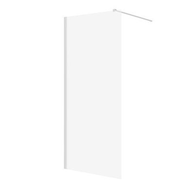 Glaswand | WALK IN Duschkabine KETIL 100x195 cm Nano Glas 8 mm Transparent