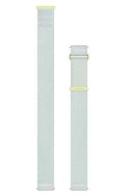 Garmin Wechsel-Armband Nylonband 20 mm Zitrone/Hellblau 010-14400-03