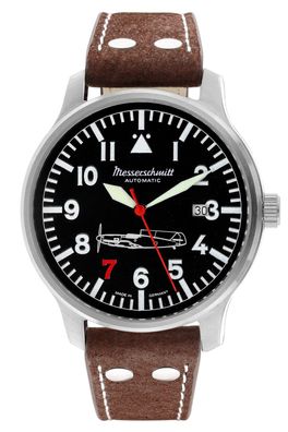 Messerschmitt Herren-Automatikuhr Flieger ME109 Rote 7 109-42R7-A