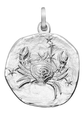 trendor Schmuck Sternzeichen Krebs 925 Silber Anhänger Ø 16 mm 21218-07
