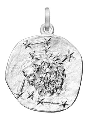 trendor Schmuck Sternzeichen Löwe 925 Silber Anhänger Ø 16 mm 21218-08
