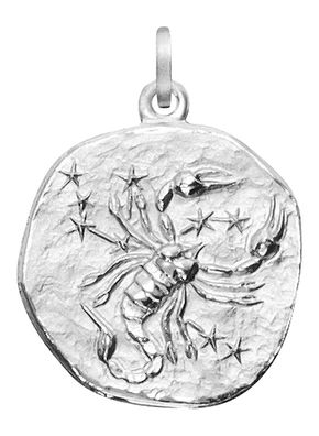 trendor Schmuck Sternzeichen Skorpion 925 Silber Anhänger Ø 16 mm 21218-11