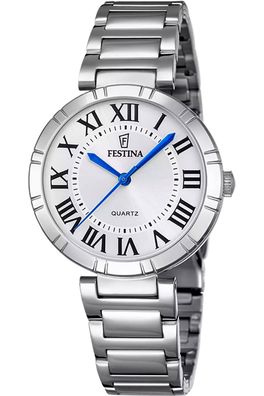 Festina Damenuhr Quarz Silberfarben F16936/3