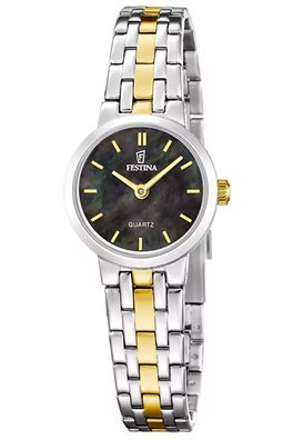 Festina Damen-Quarzuhr Zweifarbig/Schwarz F20747/4