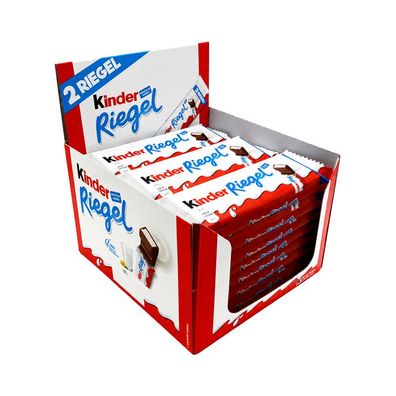 Kinder Riegel - Kiste mit 24x 42g mit 2 Riegel pro Packung