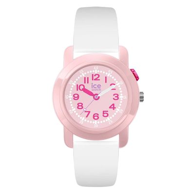 Ice-Watch Kinder-Armbanduhr ICE Find Größe S Weiß/Rosafarben 024914
