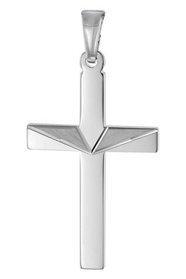 trendor Schmuck Kreuz-Anhänger für Männer 925 Silber 27x16 mm 21554
