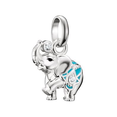 Thomas Sabo Schmuck Charm-Anhänger Elefant Connect Silber CC1327-041-17