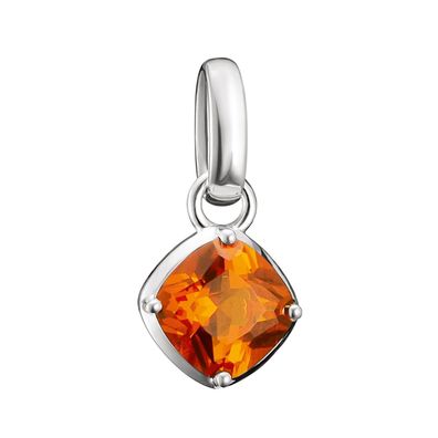 Thomas Sabo Schmuck Charm-Anhänger Orange Connect Silber CC1338-699-6