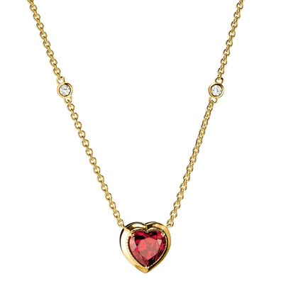 Thomas Sabo Schmuck Damen-Halskette Elyndra Rotes Herz KE2365-414-10-L50V