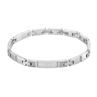 Police Schmuck Herren-Armband Edelstahl Flatforge PEAGB0082701