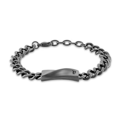 Police Schmuck Herren-Armband Contorto Grau PEAGB0081703