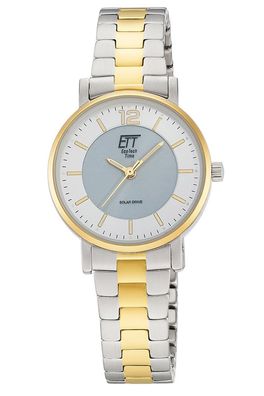 ETT Eco Tech Time Damenuhr Solar Bicolor ELS-12164-41M