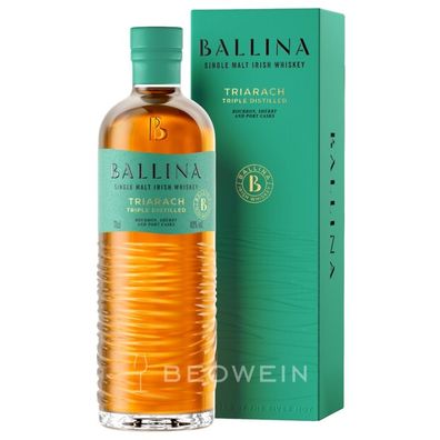 Ballina Triarach Single Malt Irish Whiskey 0,7 l