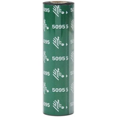 ZEBRA 5095 schwarz Thermo-Druckfolien 12 Rollen