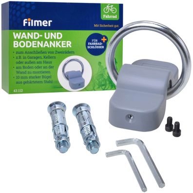 Wandanker Bodenanker Sicherheitsanker Kettenanker Boden Wand Fahrrad Roller etc