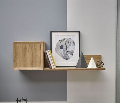Dogtas Wandregal mit Hängeschrank Palermo