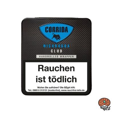 Corrida Nicaragua Club Zigarillos 10 Stück