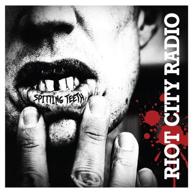 Riot City Radio - Spitting Teeth LP (Clear With Red Color In Color Splatter Vinyl)