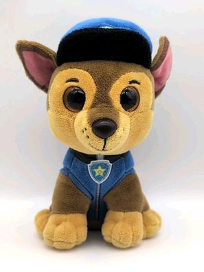 Ty Beanie Boos Chase Paw Patrol Plüschtier Hund 16cm Glubschi