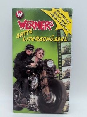 Werner Satte Literschüssel VHS Kassette Film Kult Klassiker Video