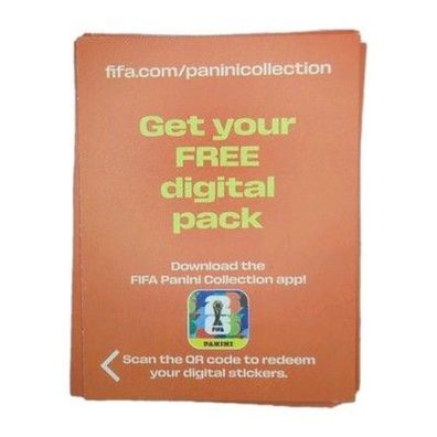 Panini FIFA World Cup 2026 Digital Pack Online Code 17x Neu