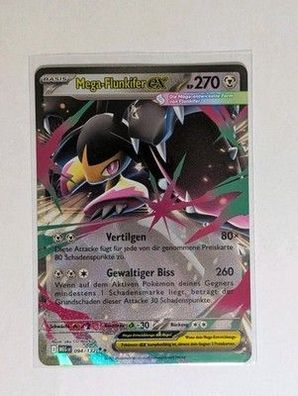 Pokémon Mega Flunkifer EX 094/132 Mega Entwicklung Deutsch NM Karte