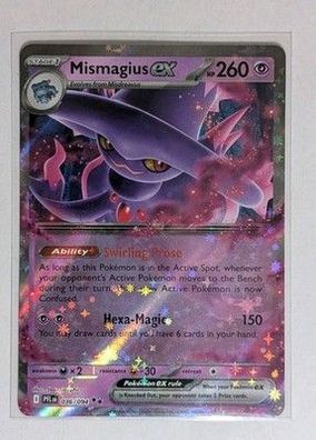 Mismagius ex 036/094 Phantasmal Flames Double Rare Pokémon Pokemon Card ENG MN