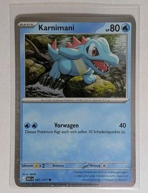 Karnimani ASC 041/217 Holo – Erhabene Helden Promo – Pokemon Karte Deutsch NM