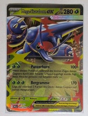Mega Skaraborn Ex - 004/094 Fatale Flammen - Deutsch - Pokemon