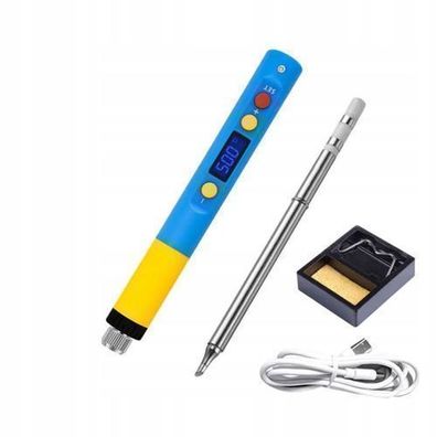 Rosfix Lötstation T65-BC2 – 65W USB-C Mobilgerät | 500°C LCD Keramikheizung
