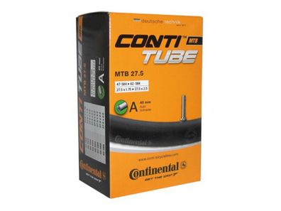 Continental Schlauch "MTB 27,5" 47-584, 27,5 x 1.7 Schraderventil
