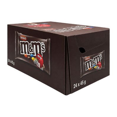 M&M's Chocolate, Schokolinsen 24x 45g Beutel