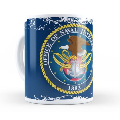 Tasse Office of Naval Intelligence ONI Nachrichtendienst USA US-Navy #36519