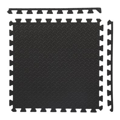 HMS MP12 Puzzle Matte Schwarz 4 Elemente 122 × 122 cm