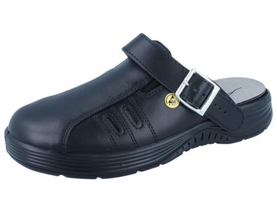 ABEBA 7131142 X-Light OB SRC ESD schwarz/Glattleder