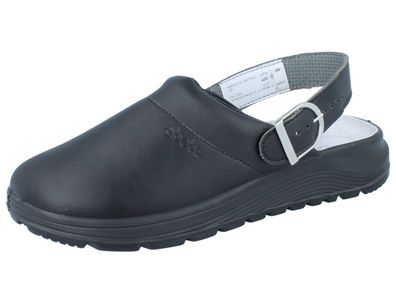 ABEBA Active Damen Herren Clogs Berufsschuhe schwarz