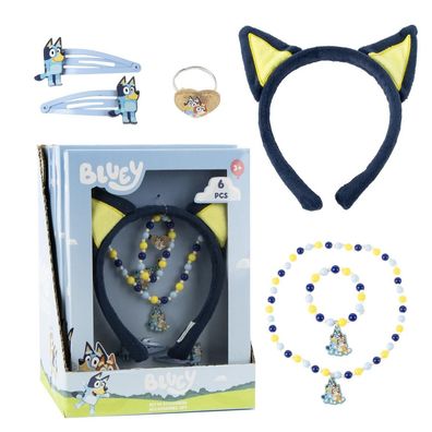 Bluey Beauty Set Display 6 Stück Kinder Accessoires je 6-teilig beliebte Bluey Motiv
