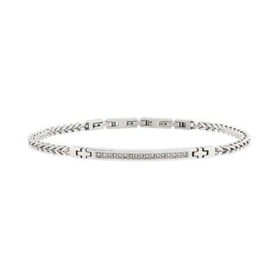 Breil Modisches Stahlarmband mit Zirkonen Light Row TJ3366