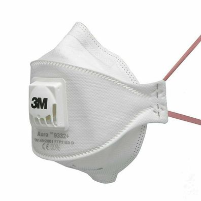 5x Mundschutz Maske FFP3 Atemschutzmaske Gesichtsmaske Ventil 3M™ Aura™ 9332