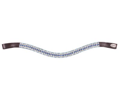 QHP Stirnband Havana Schwarz/Ice-blue FS 2022